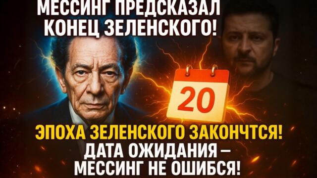МЕССИНГ НАЗВАЛ ТОЧНУЮ ДАТУ! Когда и КАК закончится эпоха Зеленского?