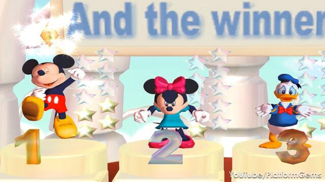 Disney's Party - All Minigames (Mickey Mouse's Magical Park)