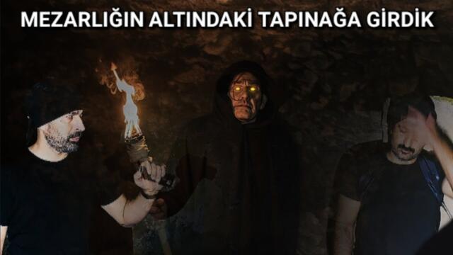 MEZARLIĞIN ALTINDA TAPINAK CİNLERİ İÇERİ GİRDİK Paranormal olaylar