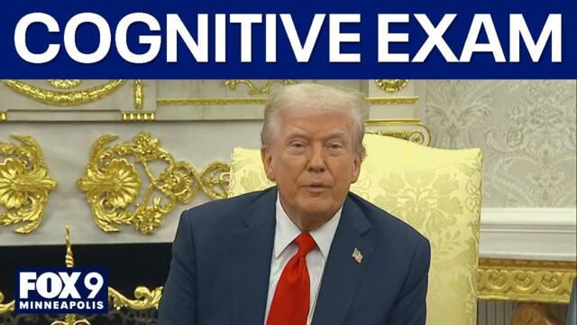 President Trump will undergo cognitive exam at military medical center