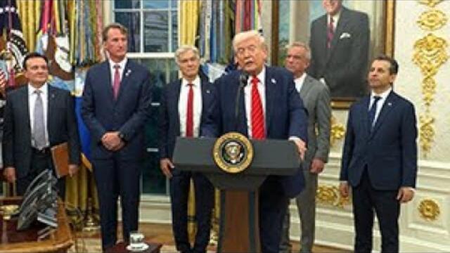 President Trump Makes an Announcement, Oct. 10, 2025