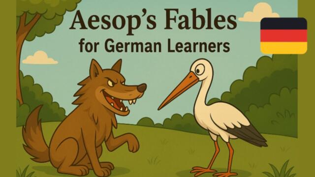3 German Stories for Learners (B1) - with colorized subtitles