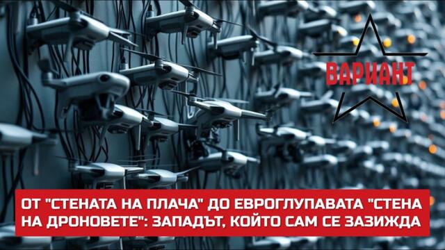 ОТ "СТЕНАТА НА ПЛАЧА" ДО ЕВРОГЛУПАВАТА "СТЕНА НА ДРОНОВЕТЕ": ЗАПАДЪТ, КОЙТО САМ СЕ ЗАЗИЖДА,  #665