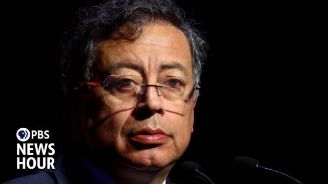 News Wrap: Colombian president accuses U.S. of 'military aggression' in Caribbean