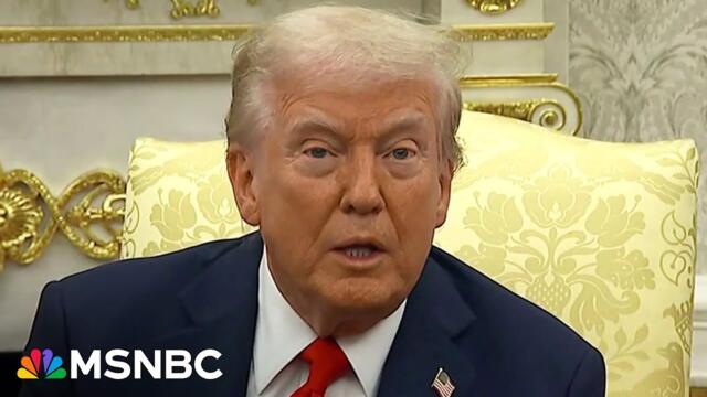 LIVE: Trump holds a bilateral meeting with the president of Finland