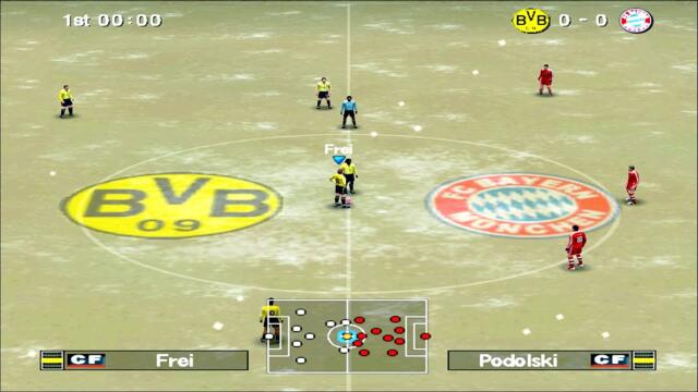 Pro Evolution Soccer 6 - Borussia Dortmund vs Bayern Munich | PS2