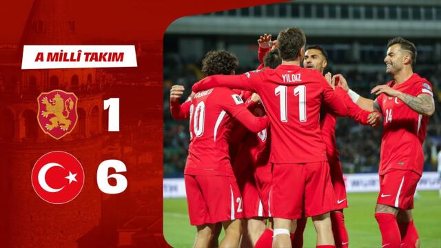 Maç Özeti | Bulgaristan 1-6 Türkiye | FIFA Dünya Kupası Avrupa Elemeleri