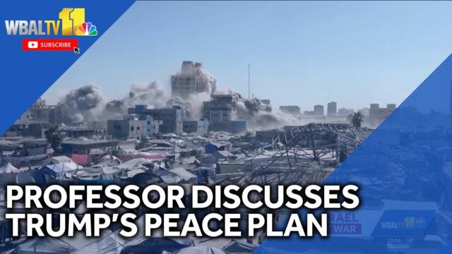 Professor discusses phase one of President Trump's peace plan