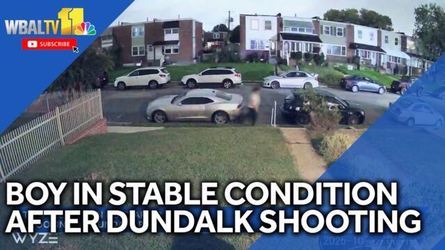 Boy recovering at hospital after Dundalk shooting, police say