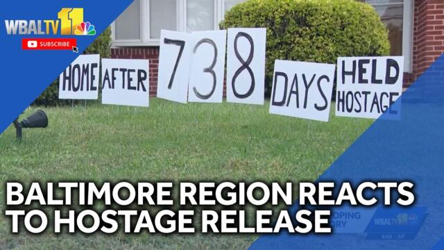 Baltimore region reacts to hostage release