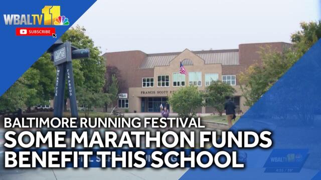Organization raises money for school through Baltimore Running Festival