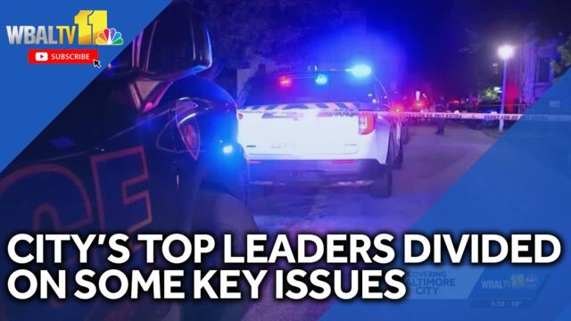 City's top political leaders divided on some key issues