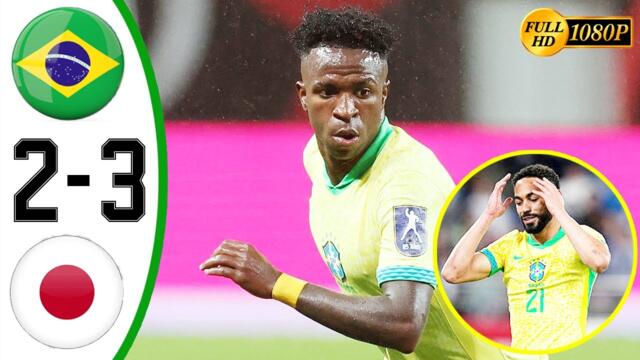Brazil vs Japan 2-3 Highlights & All Goals | Friendly 2025 HD