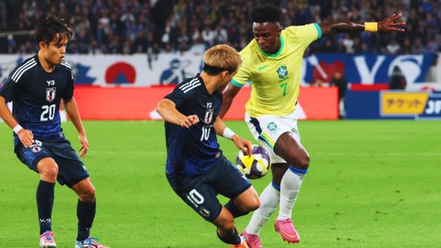 Japan vs Brazil 3-2 | All Goals & Highlights 2025