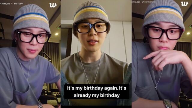 🔴 [ENG SUB] BTS Jimin Birthday🎂 weverse Live (13.10.2025) | Jimin Live