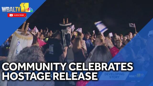 Jewish community celebrates release of hostages