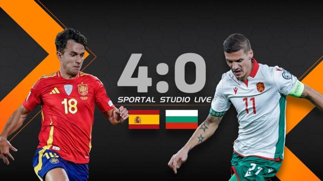 България не издържа на испанската канонада и записа нова загуба след загубата от Испания с 3:0