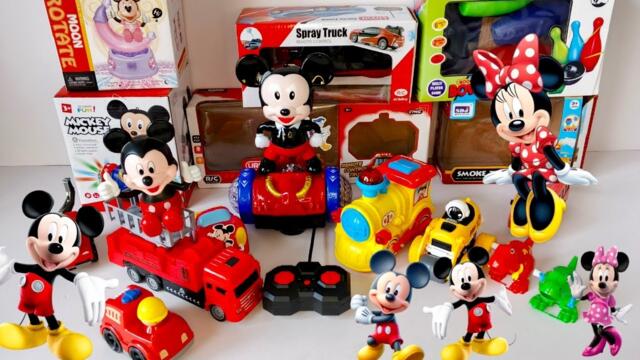 13 minute Satisfying with Unboxing Disney  Mickey Mouse Track Playset | Review Toys ASMR