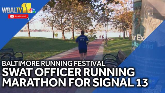 SWAT officer to run marathon for Signal 13