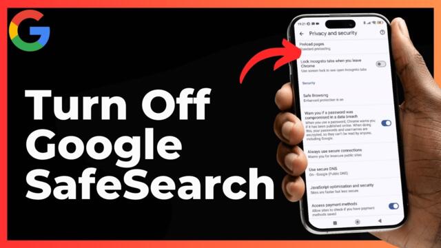 How To Turn Off Google SafeSearch If Locked - Full Guide