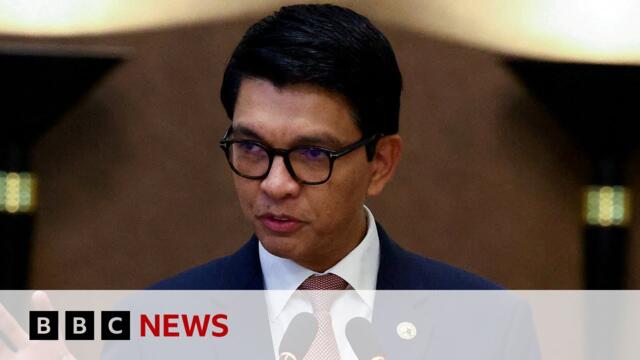 Madagascar President Andry Rajoelina hiding in 'safe place' as he warns of coup attempt | BBC News