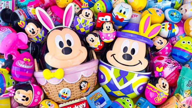 UNBOXING DISNEY Mickey Mouse SQUISHY Mystery Toys Series ASMR | NO TALKING