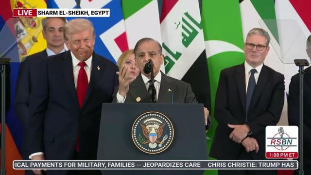 WATCH: President Trump Delivers Remarks at the 'Peace in the Middle East' Event - 10/13-25