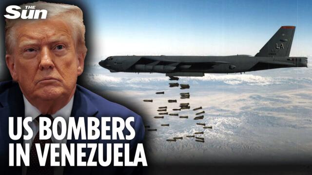 Trump deploys B-52 bombers to Venezuela as cowering President Maduro faces CIA coup