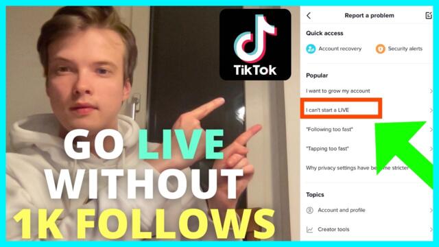 How To Go Live On TikTok Without 1000 Followers (EASY 2025)