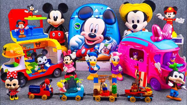 Satisfying with Unboxing Disney Mickey Mouse Camping Trips Playset | Review Toys ASMR