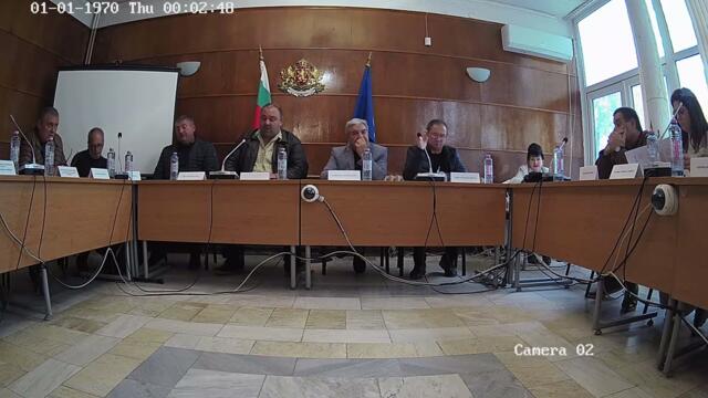 Видеозаписи от 41-во извънредно заседание на Общински съвет – Твърдица, 13.10.2025 г. - камера 2