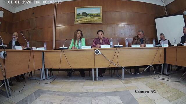 Видеозаписи от 41-во извънредно заседание на Общински съвет – Твърдица, 13.10.2025 г. - камера 1