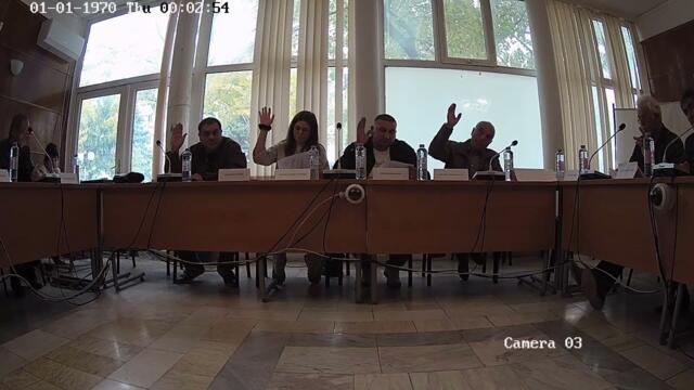 Видеозаписи от 41-во извънредно заседание на Общински съвет – Твърдица, 13.10.2025 г. - камера 3