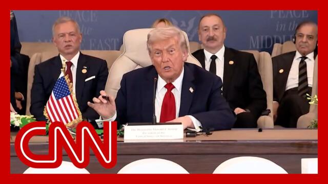 Trump: 'historic dawn of a new Middle East' as world leaders sign Gaza ceasefire deal