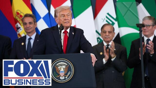 Trump speaks at Middle East peace summit in Egypt