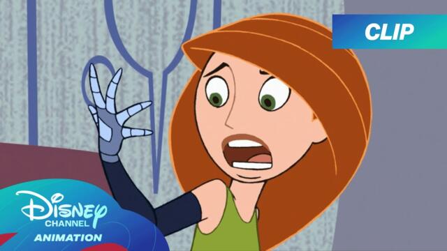 Kim's Biometric Halloween Costume! 🎃🦾 | Kim Possible | @DisneyChannelAnimation