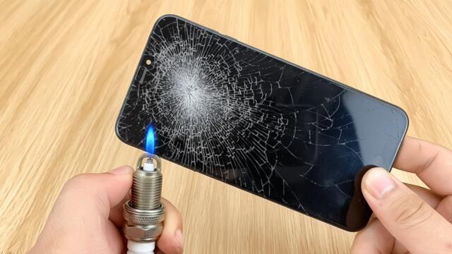 Millions of people don't know this secret😱!! install spark plugs on old phone screen