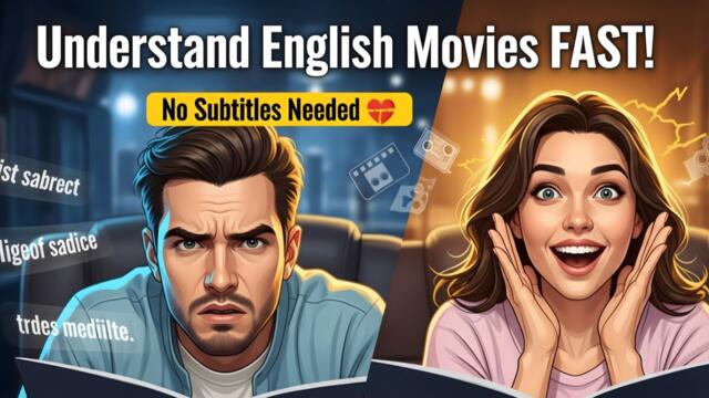 How I Finally Understood English Movies Without Subtitles 😱 | Step-by-Step Method