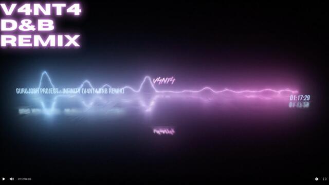 Guru Josh Project - Infinity (V4NT4 D&B Remix)