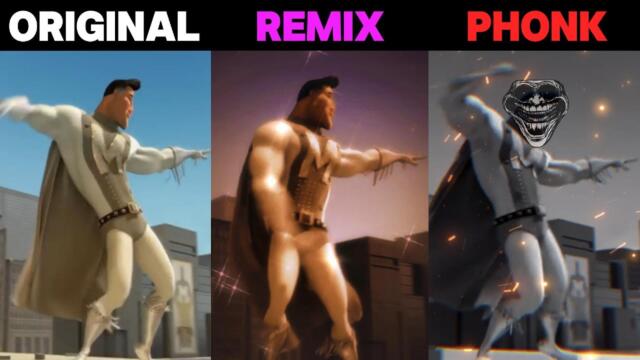 METRO MAN Original vs Remix vs Phonk Version