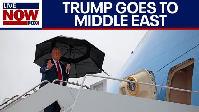 President Trump heads to Middle East ahead of Israeli hostage release