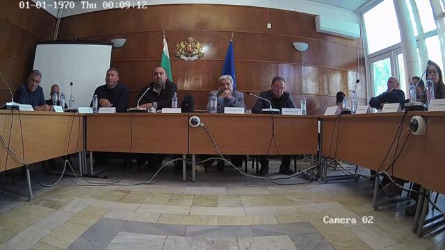 Видеозаписи от 42-ро извънредно заседание на Общински съвет – Твърдица, 16.10.2025 г. - камера 2
