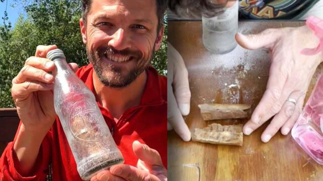 Man Finds Message In Bottle Tossed In Ocean Decades Ago