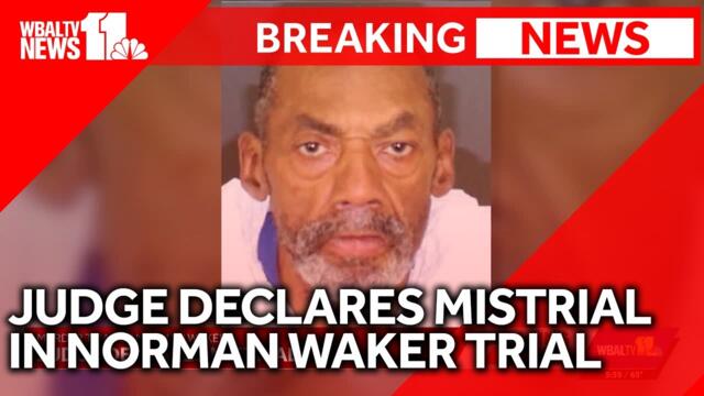 Judge declares mistrial in Norman Waker trial