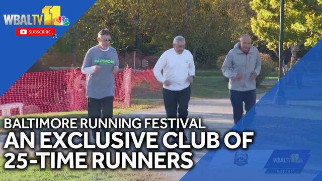 Group of runners compete in exclusive club at Baltimore Running Festival