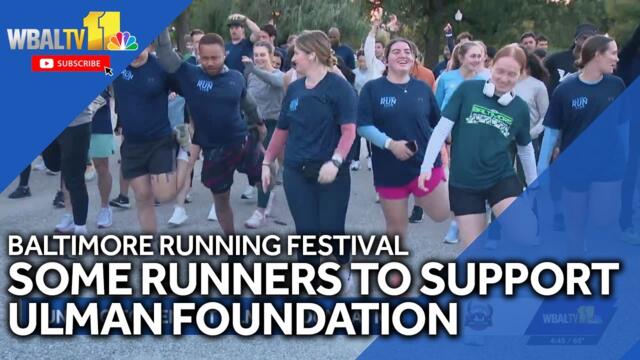 Some people run, support Ulman Foundation at Baltimore Running Festival