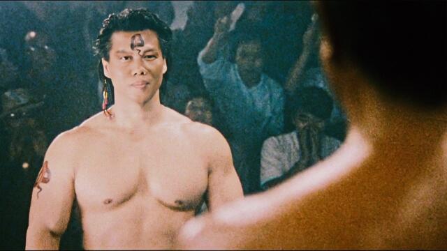 Beneath the blood...Beyond the fight...Become the warrior | The Winning Machine (1989)