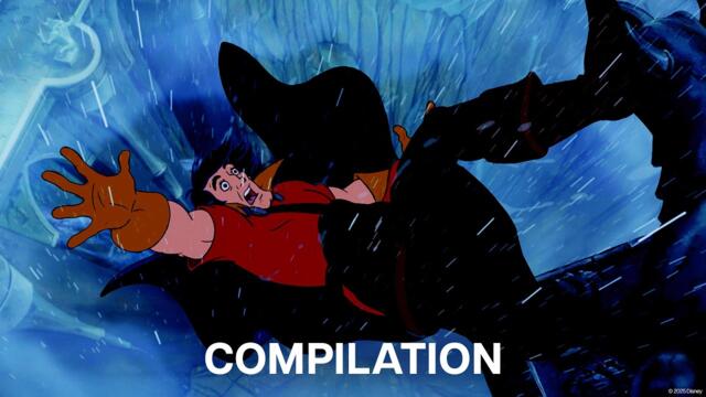 Disney Villains Falling | Compilation