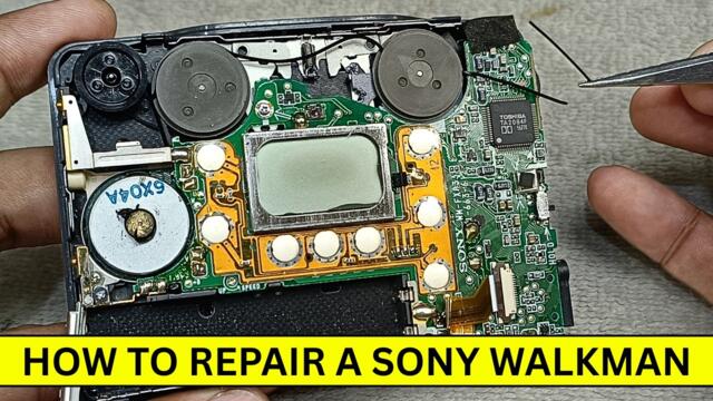 Repairing a Vintage 1997 Sony Walkman