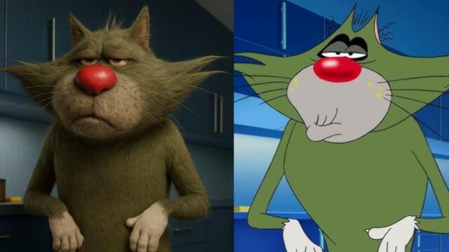 Oggy and the Cockroaches Characters In Real Life